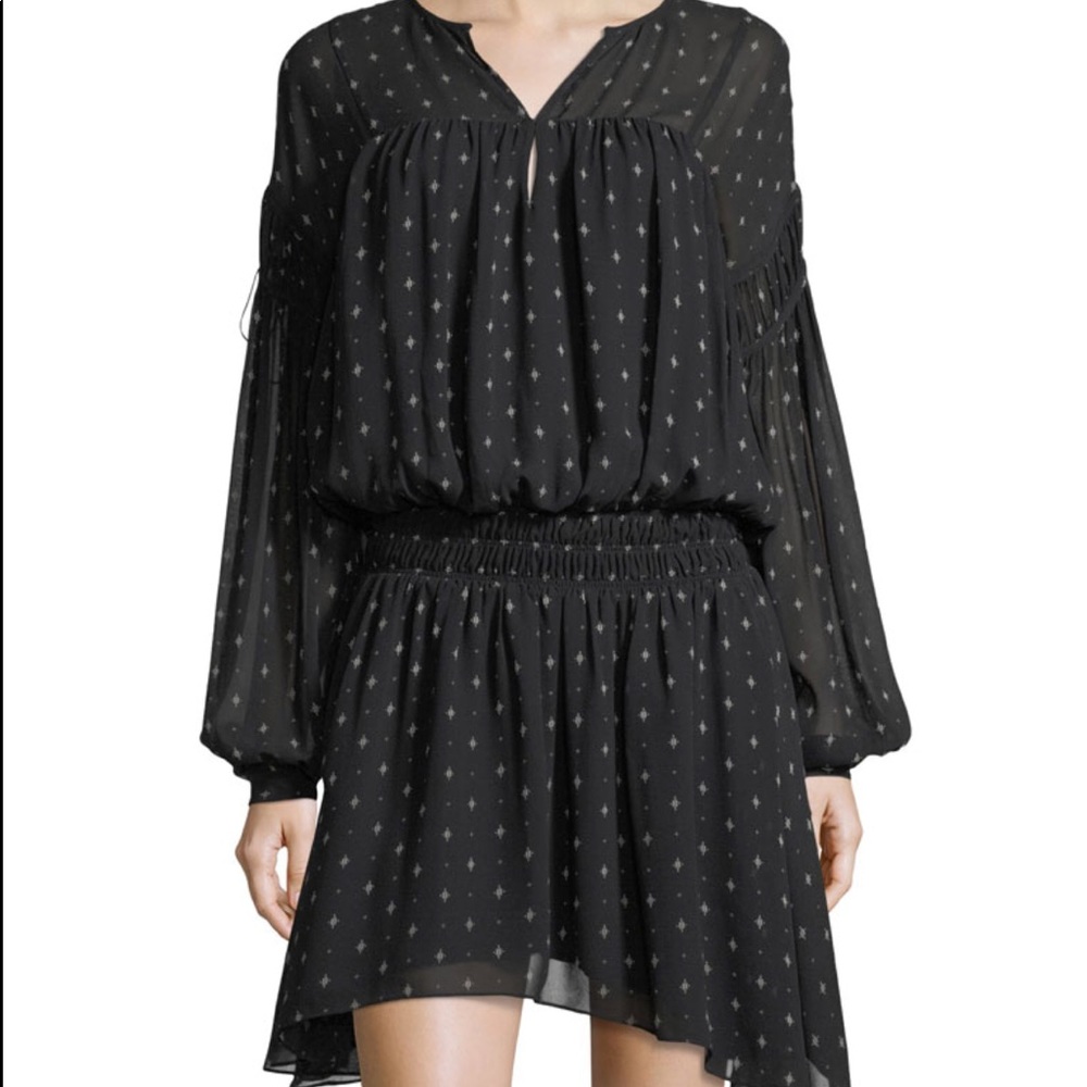 Joie Black 100%silk dress